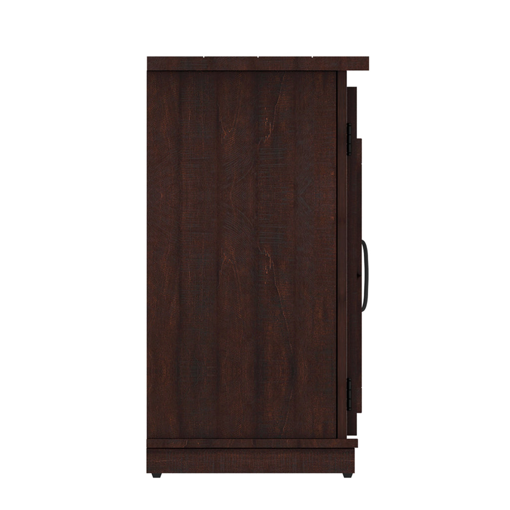 Meuble TV avec cheminée électrique Cottonwood