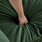 Fauteuil canapé-lit en chenille avec coussin Cloud Pillow Top