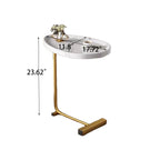 Table d'appoint Walker Edison | Effet marbre