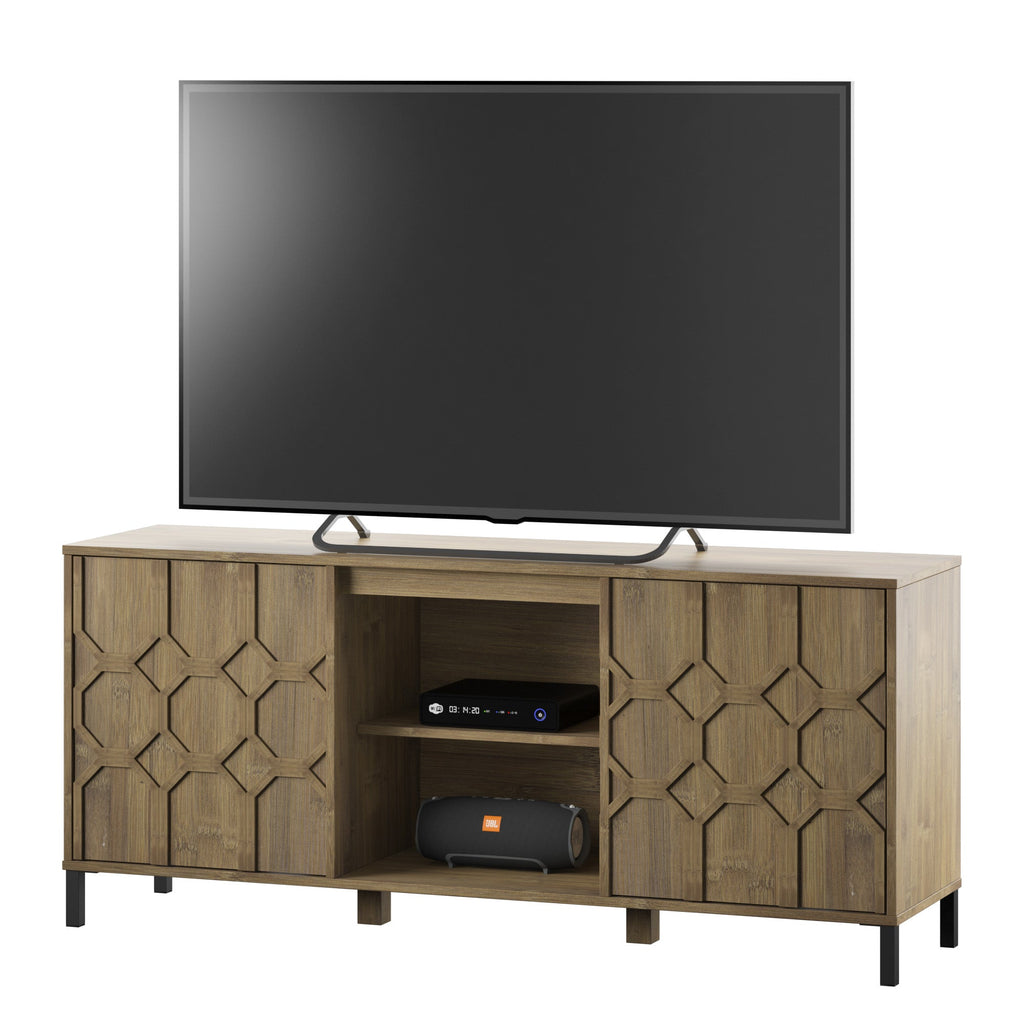 Meuble TV/console multimédia 59' au design en bois