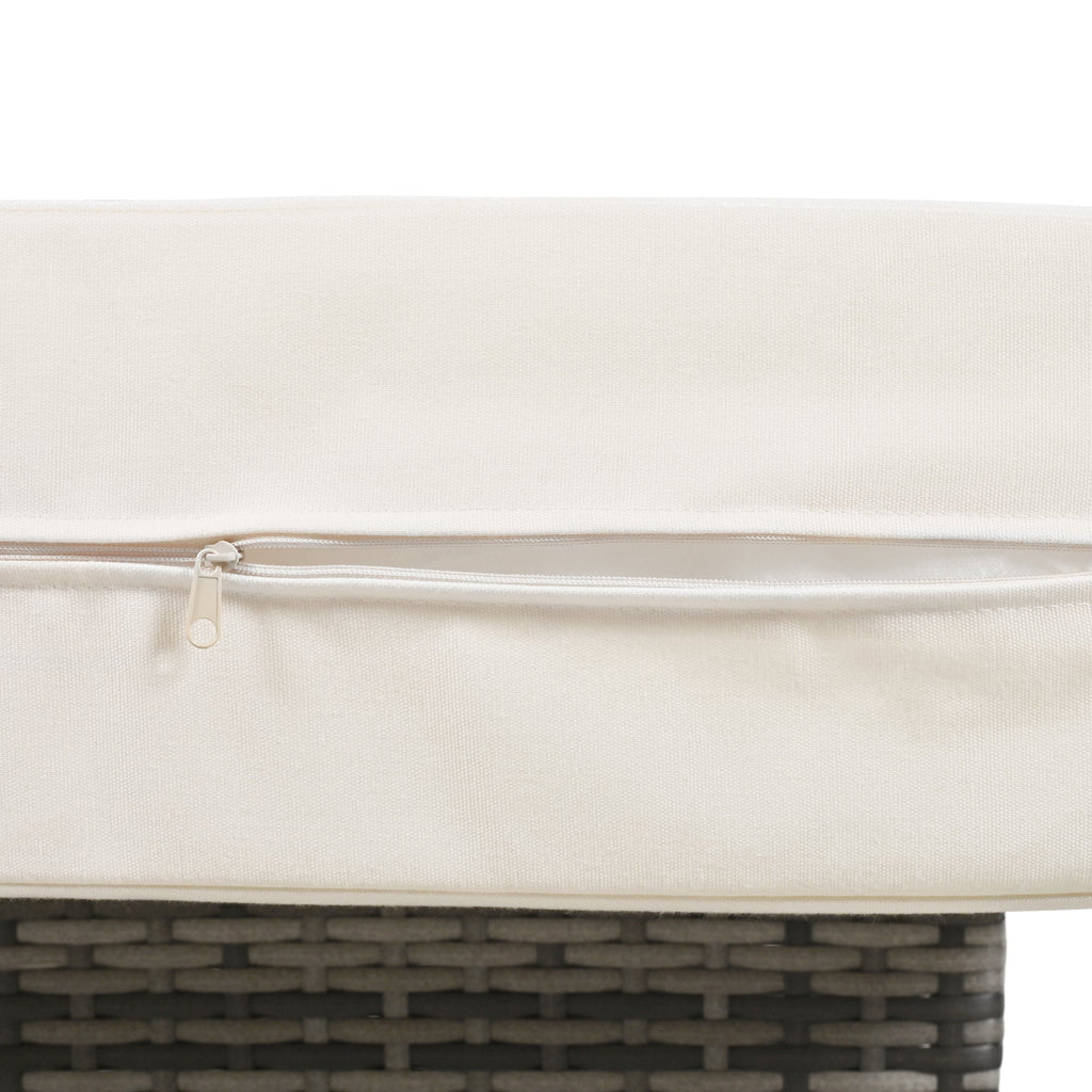 Ensemble de canapés d'angle d'extérieur en forme de U Walker Edison 