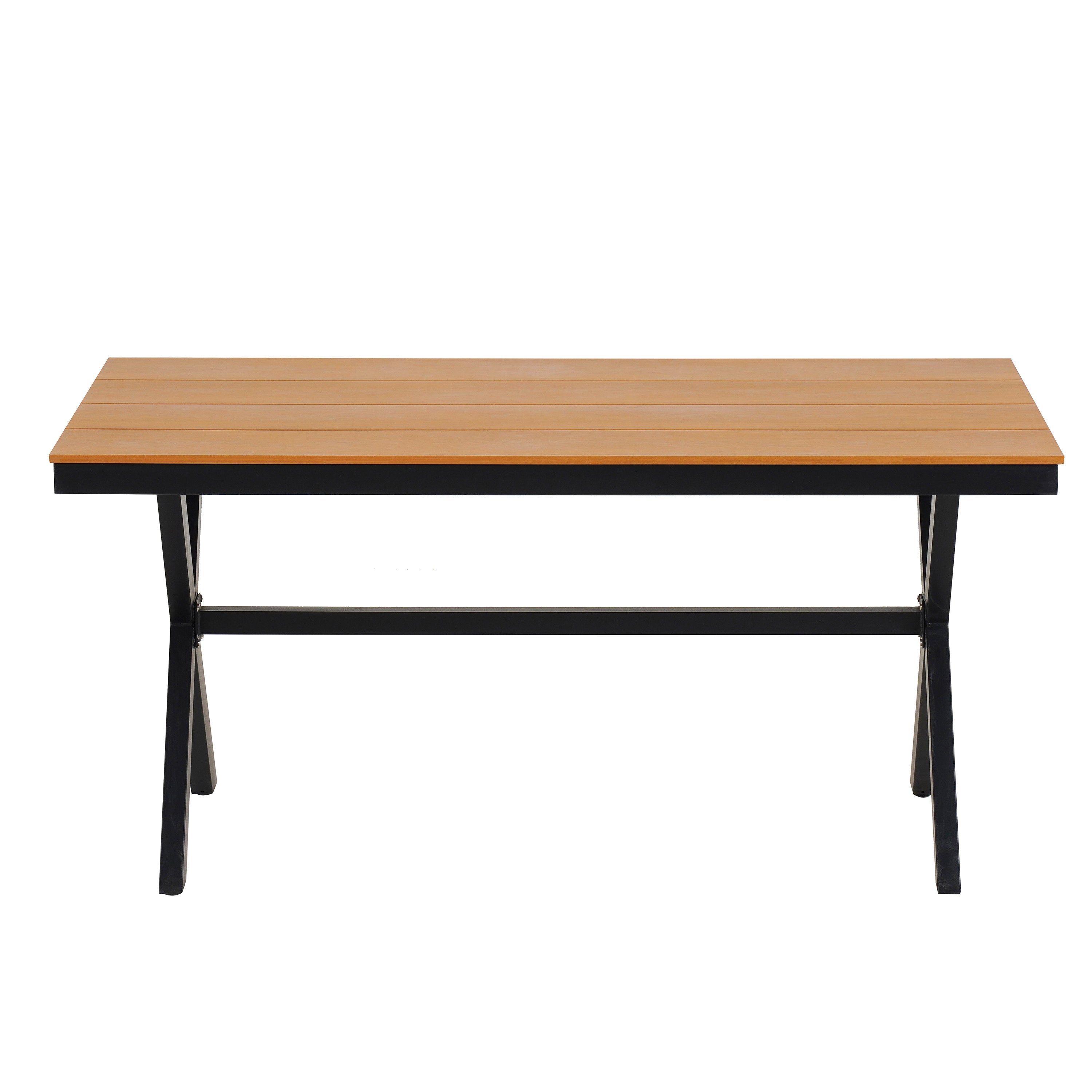 Walker Edison | Ensemble table et chaises de jardin contemporain style U