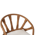 Walker Edison | Ensemble table et chaises de jardin contemporain style U