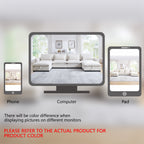 Walker Edison | Canapé d'angle en velours côtelé avec pouf de rangement 