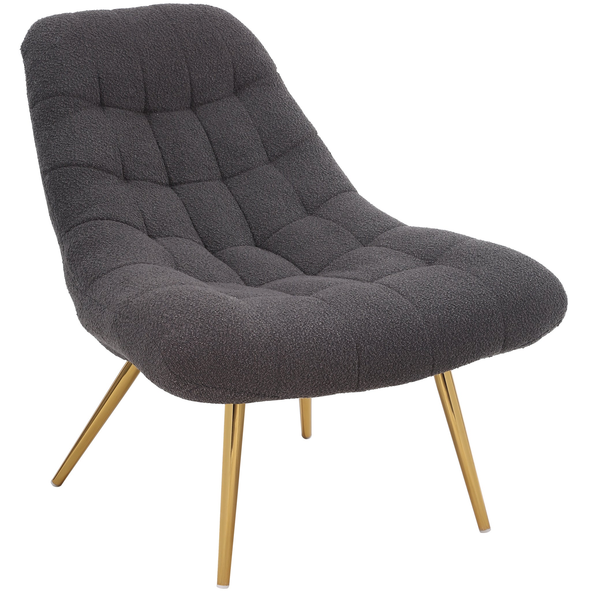 Fauteuil lounge Aubrey French Boucle de Walker Edison |