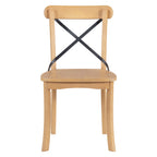 Walker Edison | Ensemble de salle à manger rétro simple 5 pièces avec 4 chaises 