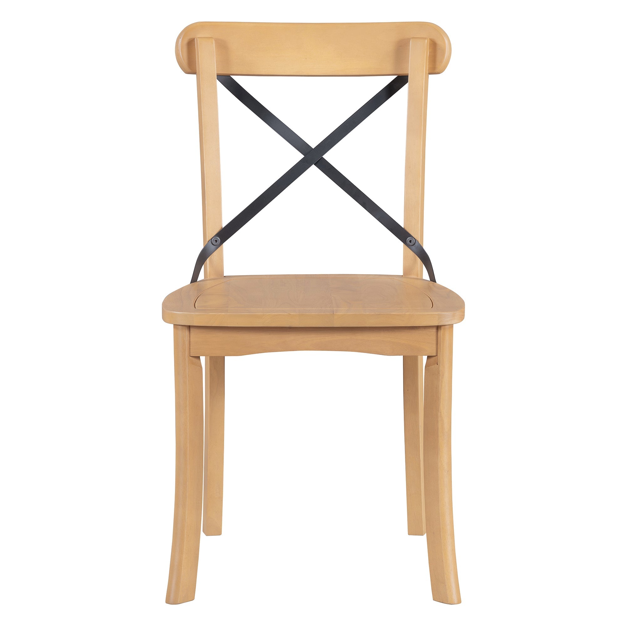 Walker Edison | Ensemble de salle à manger rétro simple 5 pièces avec 4 chaises 