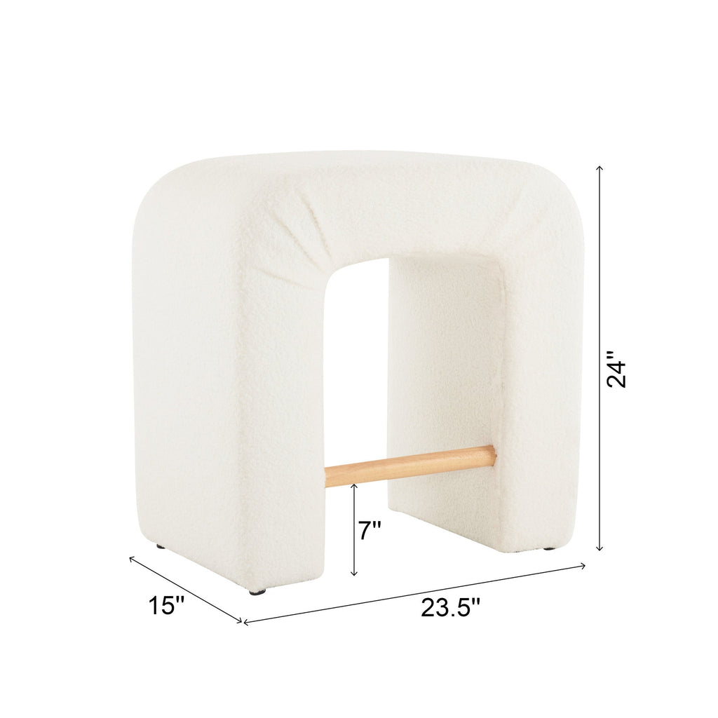 Walker Edison | Ensemble de 2 tabourets Boucle