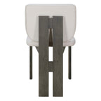 Walker Edison | Ensemble table et chaises rétro en bois 7 pièces pour 6 personnes, 152 cm, avec chaises rembourrées 