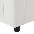 Canapé d'angle modulaire Cloud avec poches de rangement et 2 poufs amovibles