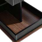 Walker Edison | Table d'appoint multifonctionnelle moderne et réglable avec plateau relevable