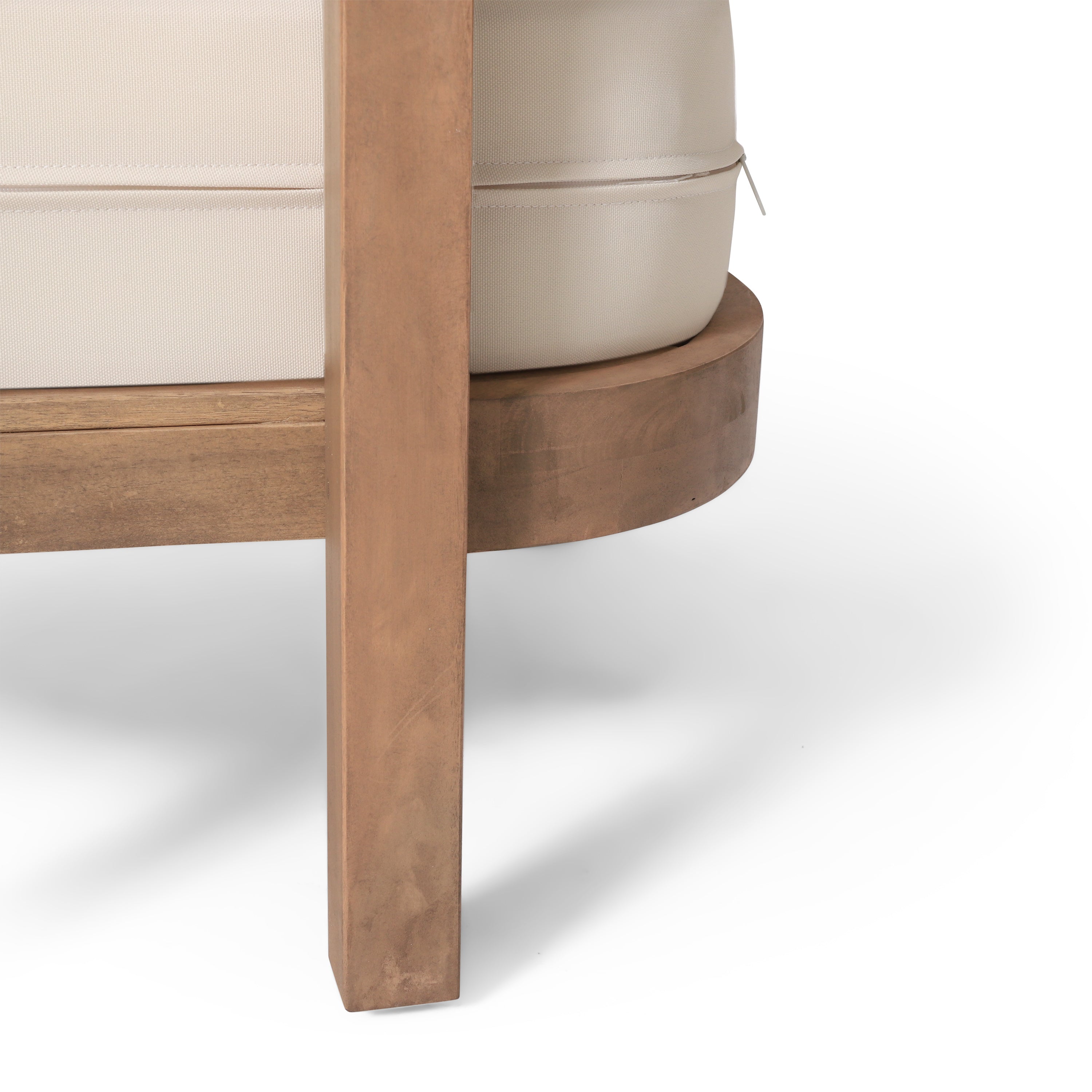 Walker Edison | Fauteuil club de jardin moderne en bois d'acacia 