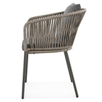 Walker Edison | Ensemble de salle à manger de patio 7 pièces au design moderne en corde