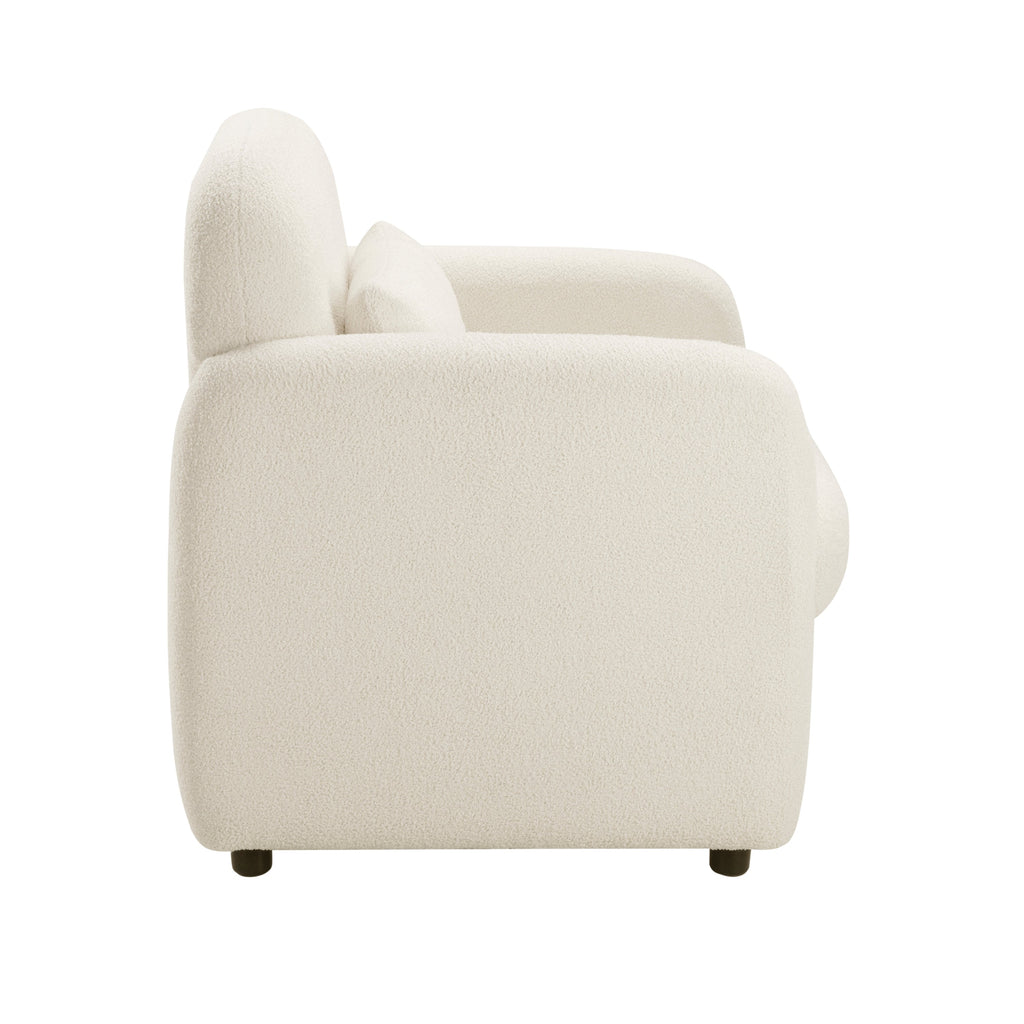 Fauteuil d'appoint contemporain Walker Edison | Boucle