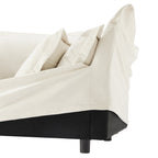 Walker Edison | Fauteuil d'appoint déhoussable avec repose-pieds