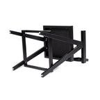 Tabouret de bar Milan 25,5' moderne en résine bouclée avec dossier et accoudoirs, lot de 3 