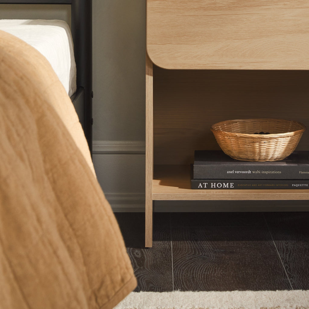 Table de chevet moderne à 1 tiroir Domm