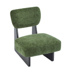 Walker Edison | Fauteuil d'appoint moderne, minimaliste et élégant avec piètement en bois robuste (lot de 2)