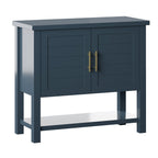 Meuble d'appoint à panneaux de style côtier avec rangement