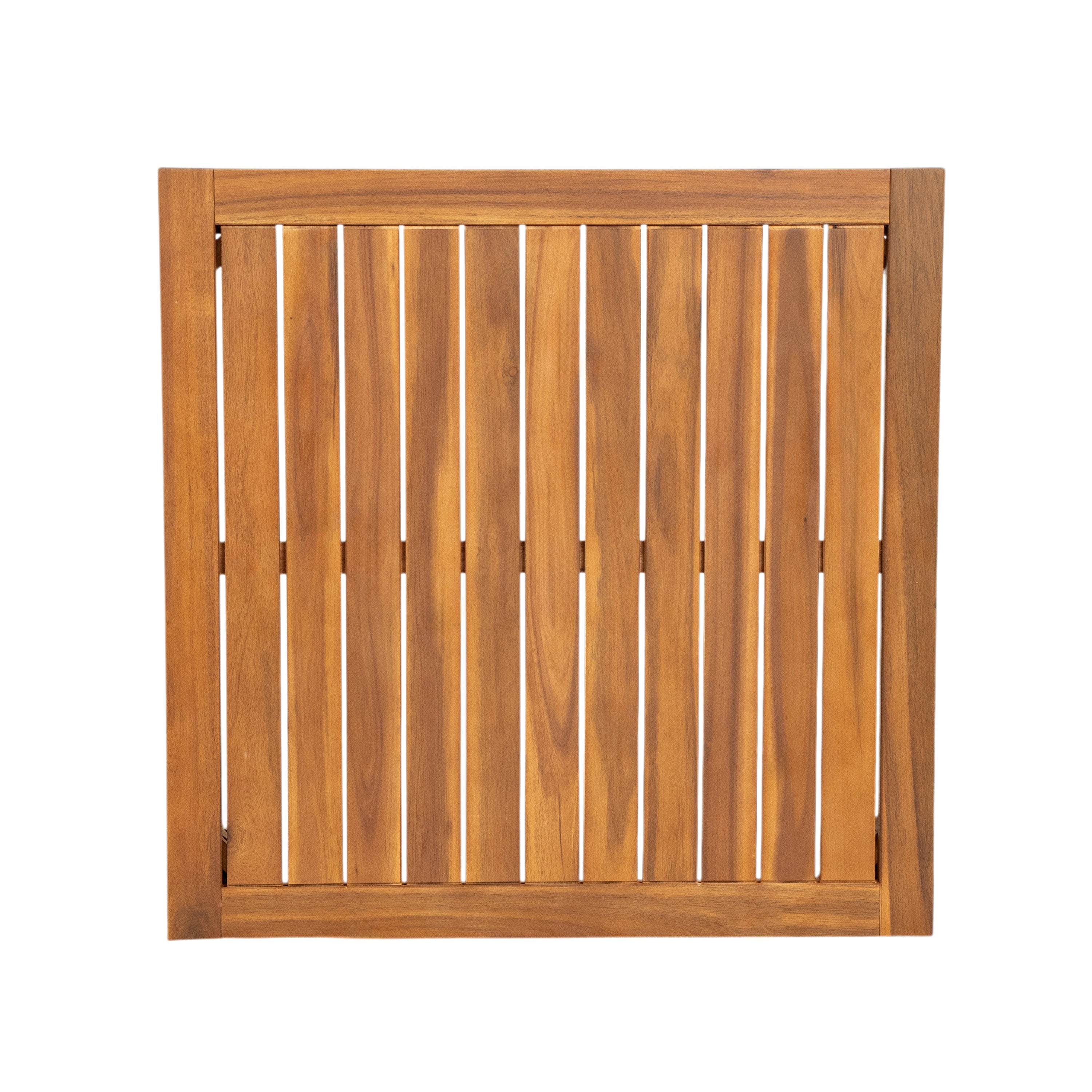 Ensemble de canapés d'angle modulaires d'extérieur 6 pièces en bois d'acacia Walker Edison 