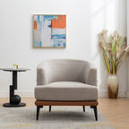 Fauteuil d'appoint moderne bicolore Walker Edison |