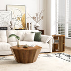 Ensemble de deux tables basses octogonales 