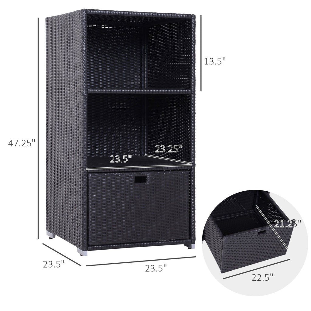 Walker Edison | Porte-serviettes de piscine extérieur étanche