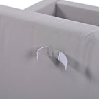 Walker Edison | Lit de jour moderne pour terrasse avec tables d'appoint en bois