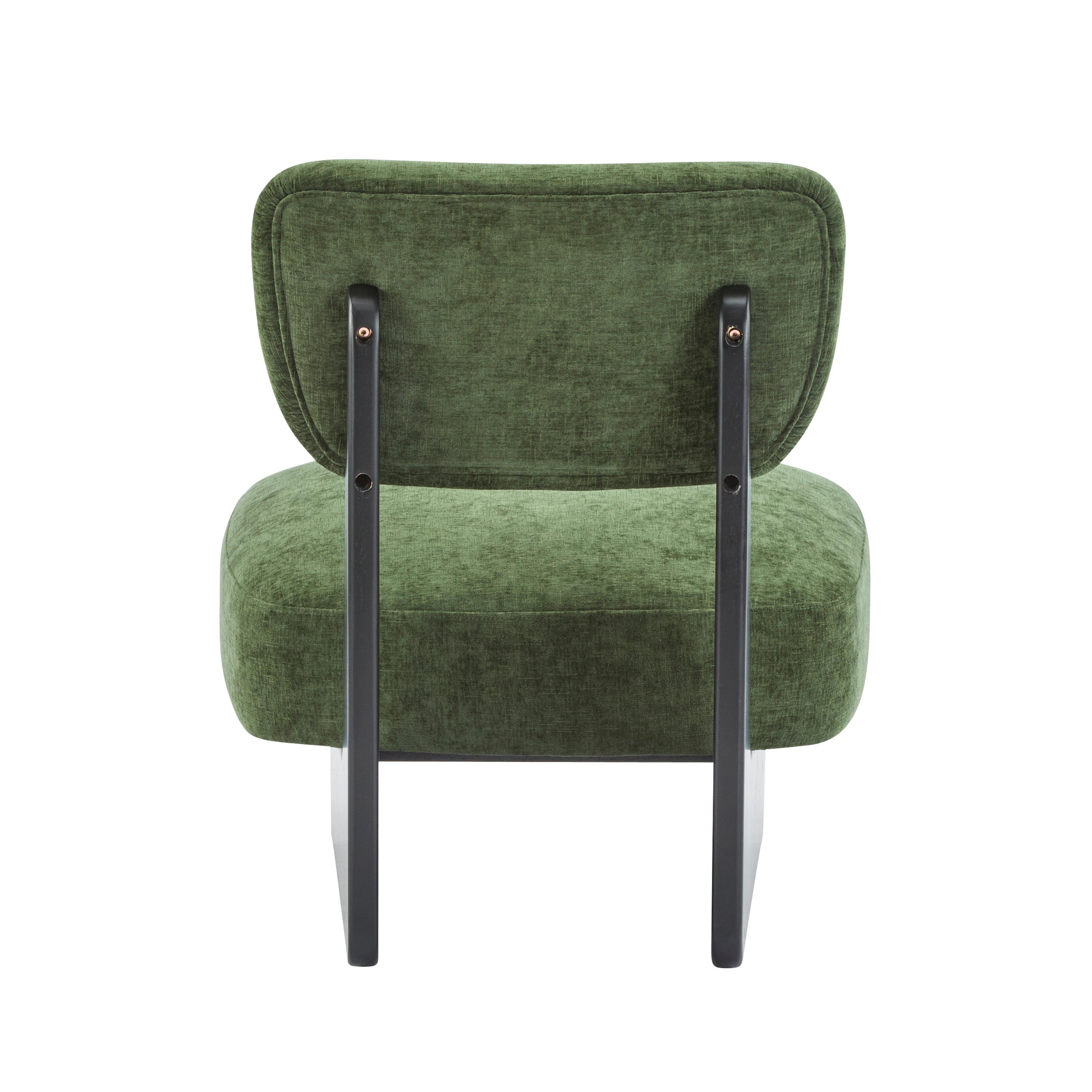 Walker Edison | Fauteuil d'appoint moderne, minimaliste et élégant avec piètement en bois robuste (lot de 2)