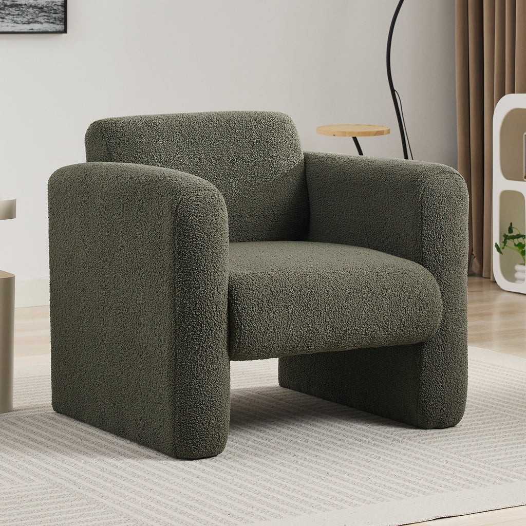 Walker Edison | Fauteuil d'appoint Sherpa Modern Cloud