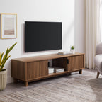 Meuble TV scandinave cannelé Reema Arundo