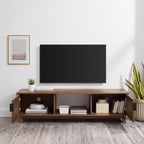 Meuble TV scandinave cannelé Reema Arundo