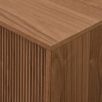 Meuble TV scandinave cannelé Reema Arundo