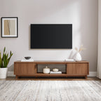 Meuble TV scandinave cannelé Reema Arundo