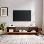 Meuble TV scandinave cannelé Reema Arundo