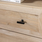 Table de chevet/d'appoint classique Clyde à 2 tiroirs