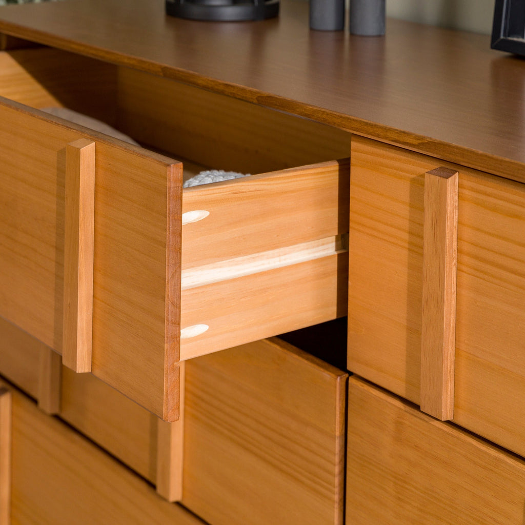 Commode moderne Bronx en bois massif