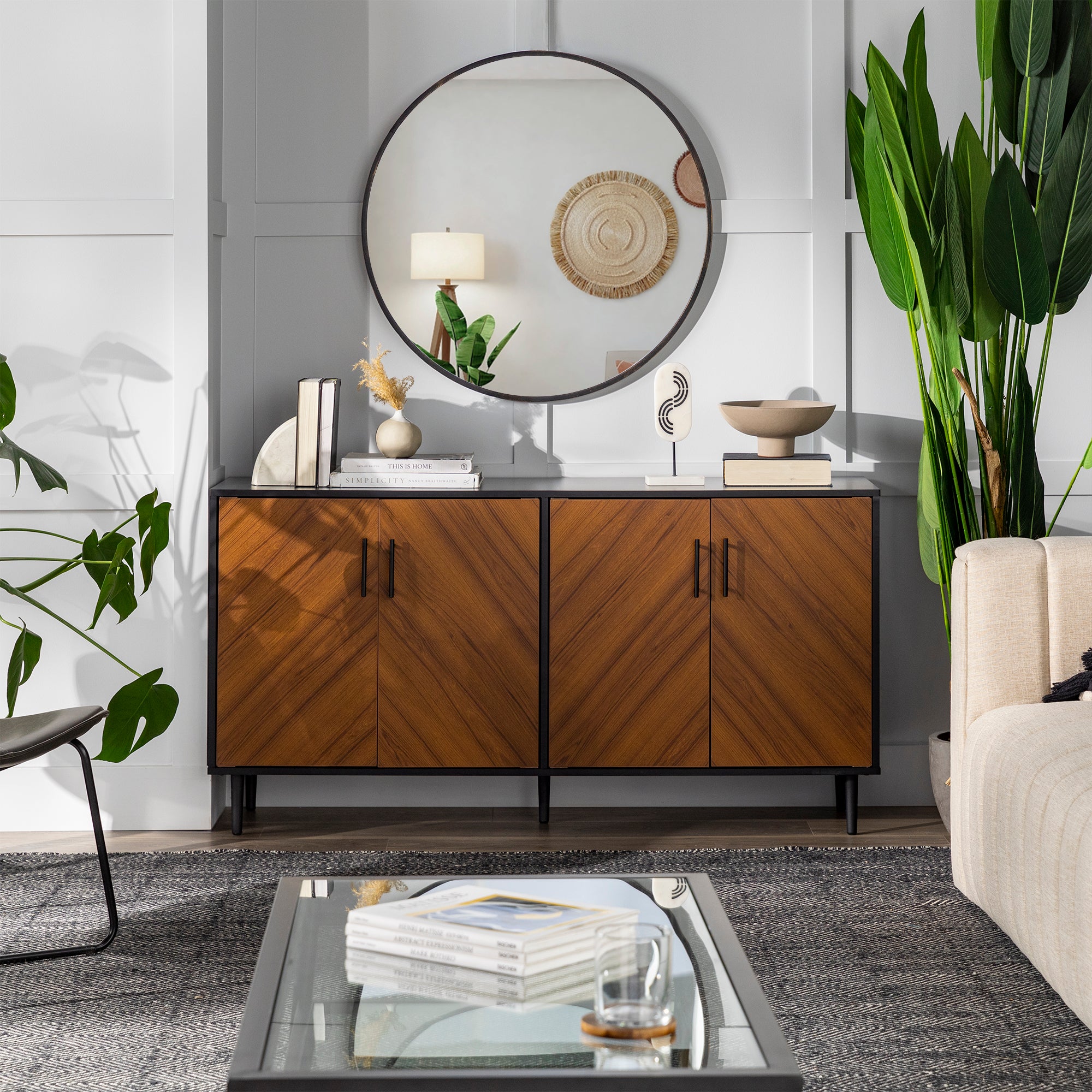 Buffet/meuble TV Hampton assorti