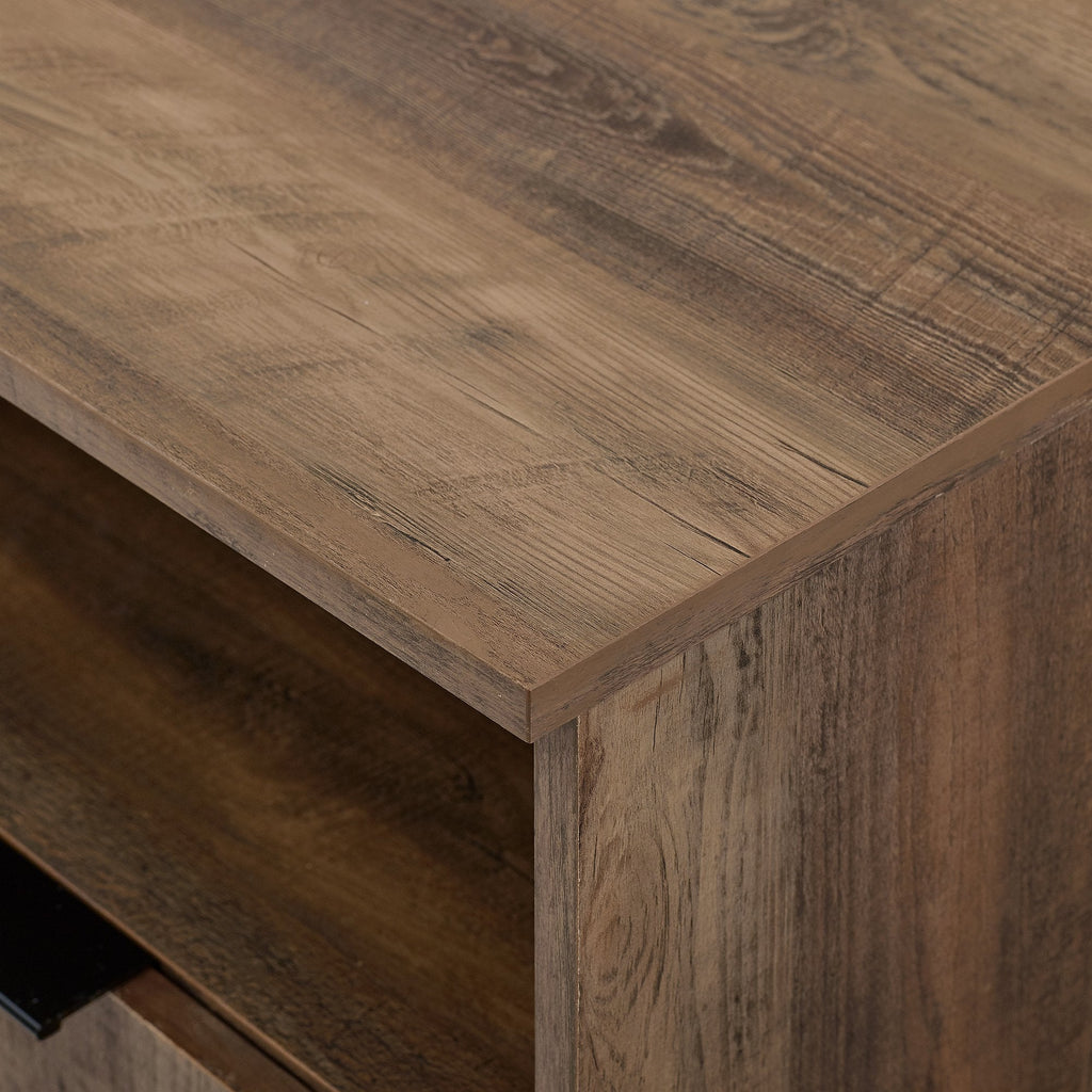 Buffet/meuble TV Ian à portes inclinées