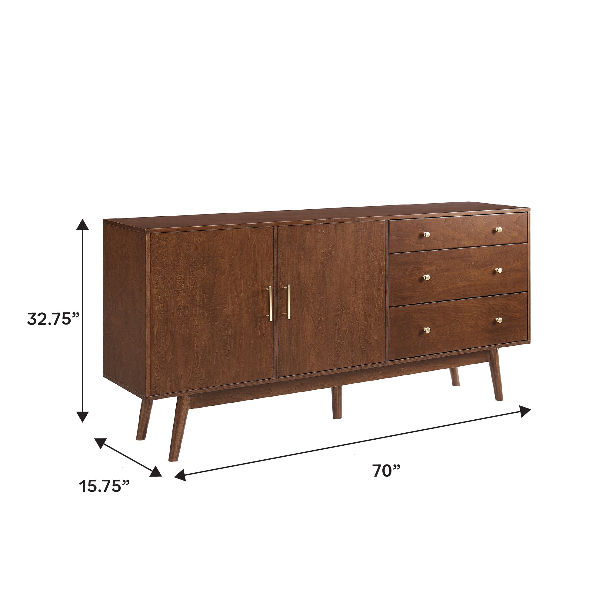Buffet console moderne des années 70