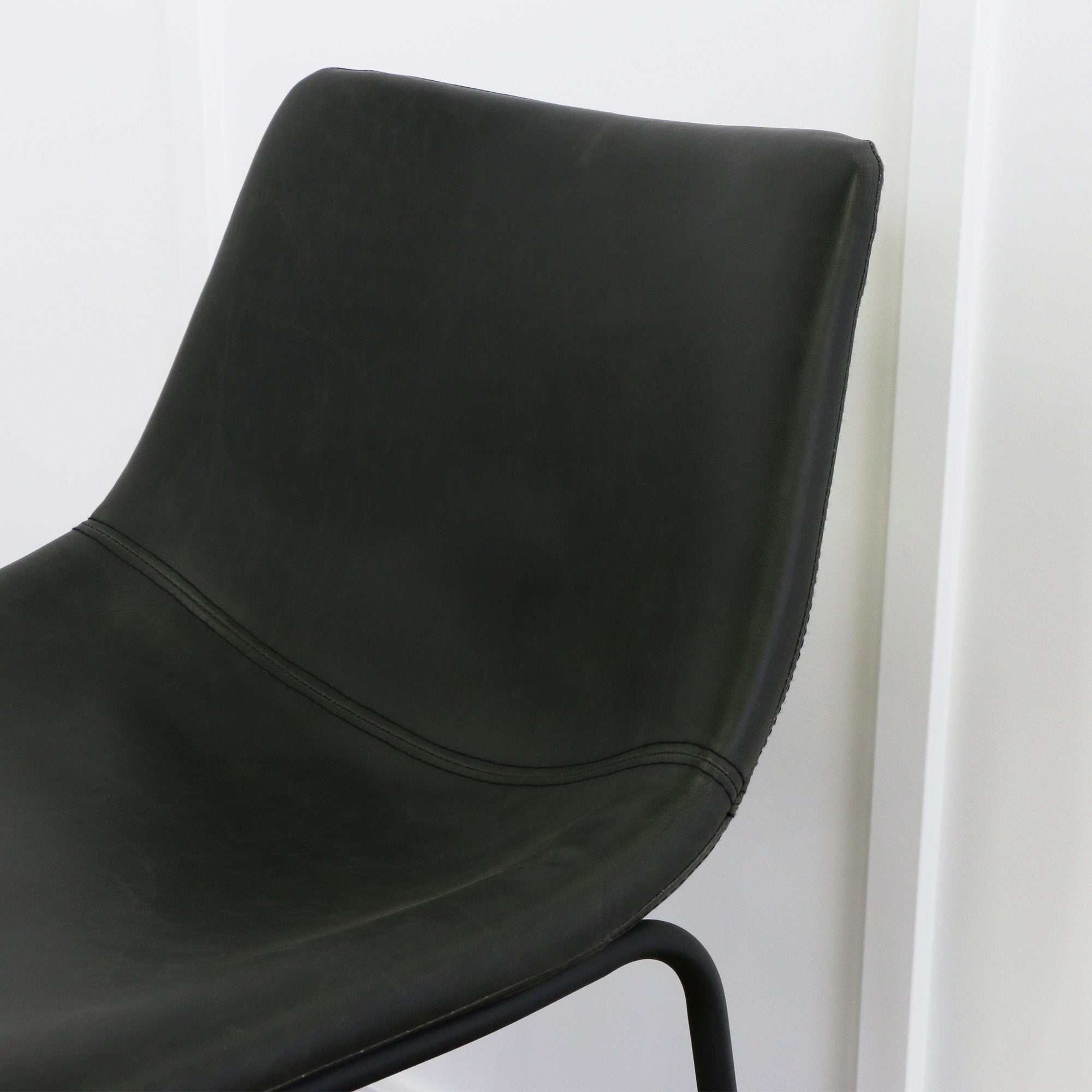 Tabourets de bar 2 pièces en similicuir