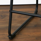 Tabourets de bar 2 pièces en similicuir