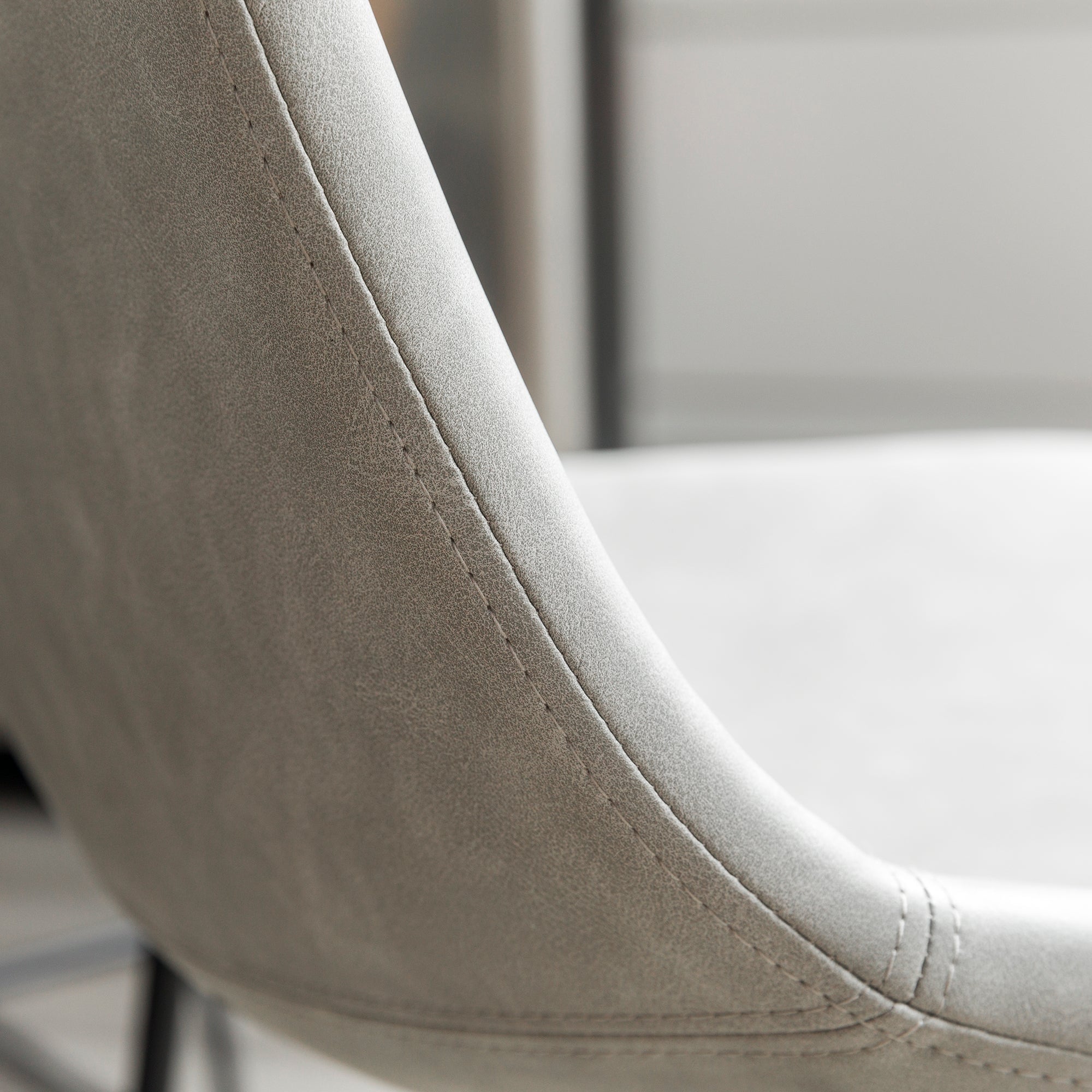 Tabourets de bar en similicuir, lot de 2