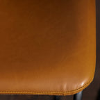 Tabourets de bar en similicuir, lot de 2