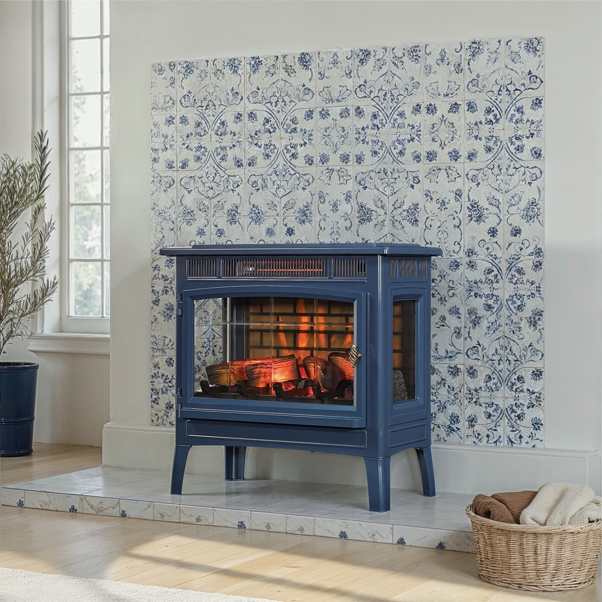 Duraflame ? Poêle-cheminée électrique infrarouge avec effet de flamme 3D