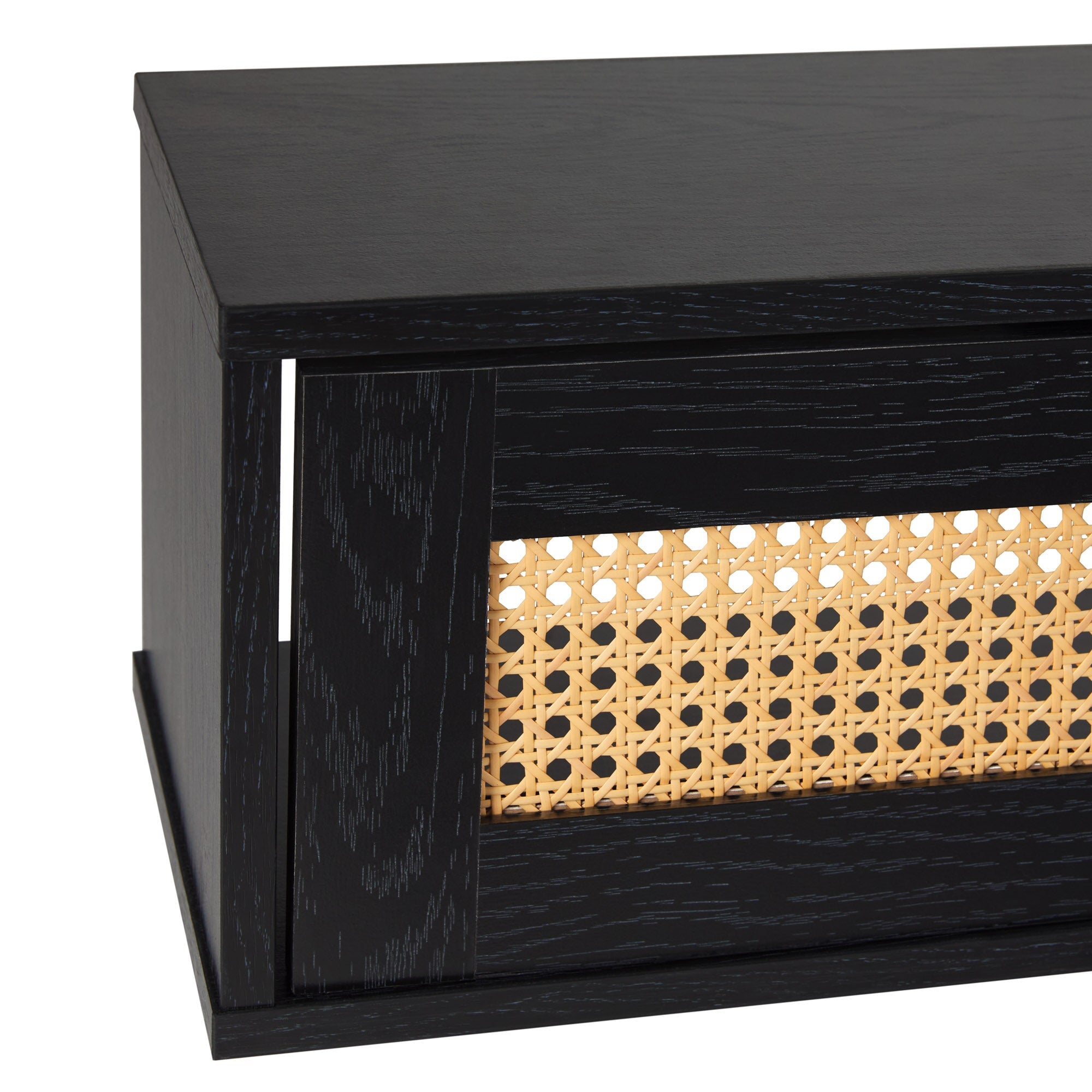 Meuble TV flottant Hamkke Boho à 2 portes