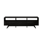 Meuble TV moderne Kela à 3 portes, style milieu du siècle