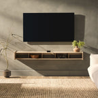 Meuble TV minimaliste flottant