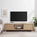 Meuble TV scandinave cannelé Reema Arundo