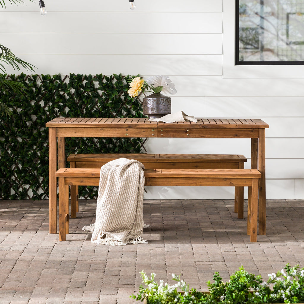 Ensemble de salle à manger d'extérieur Vincent 3 pièces